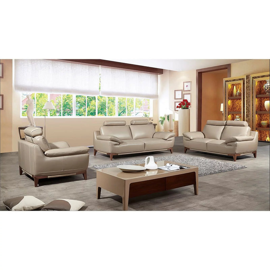 Tan Italian Full Leather Sofa B375