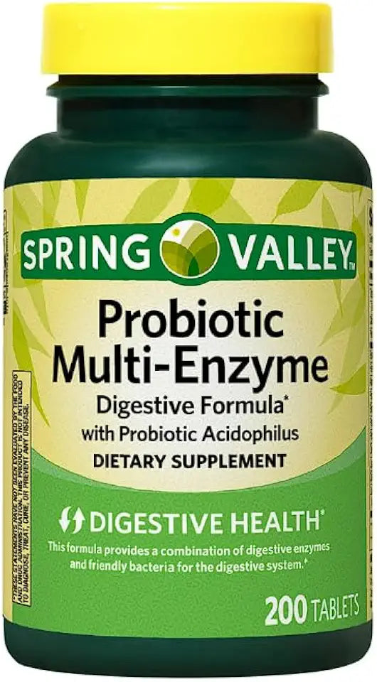 Probiotic Multi-Enzyme Digestive Formula Tablets 200 ct Q707638