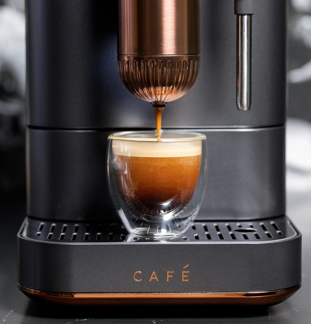 Automatic Espresso Machine with Milk Frother and Bean Grinder, Matte Black, 1.2 Liter U667