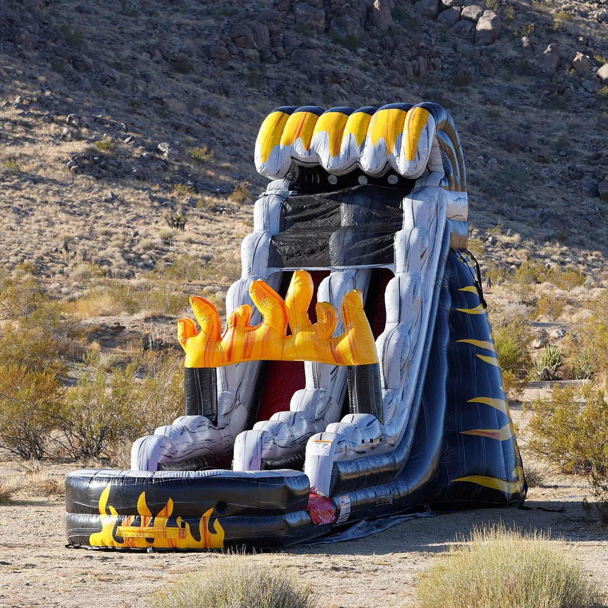 19' FT Inflatable Water Slide with Splash Pool L862662
