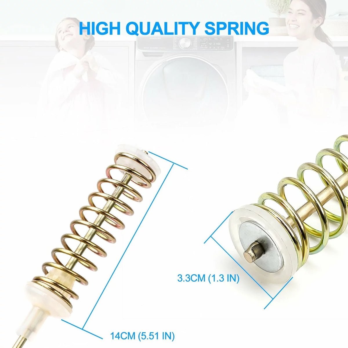 Washer Suspension Rod Spring Assembly R908