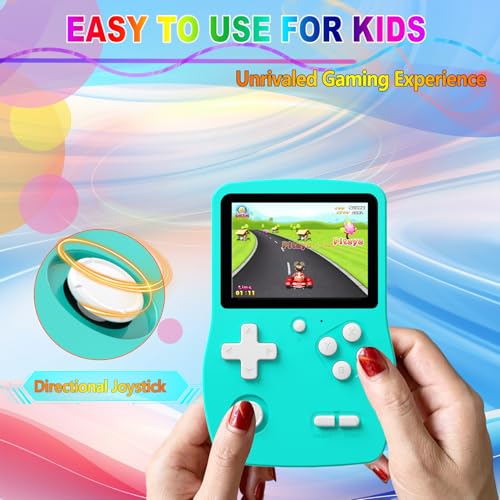 Blue Handheld Electronic Gaming System J176