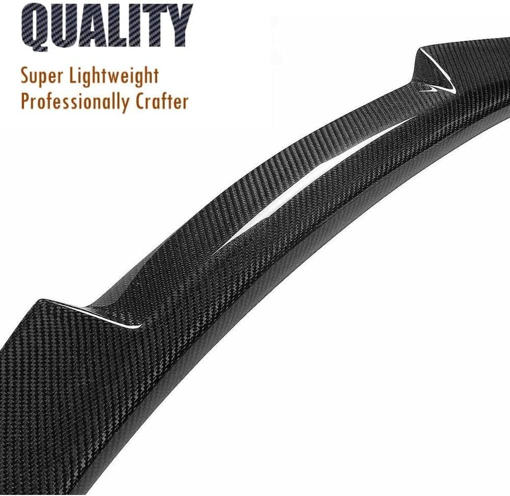 Carbon Fiber Style Rear Trunk Spoiler Wing O681217
