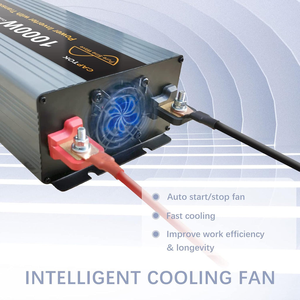 Pure Sine Wave Power Inverter 1000w with Automatic Transfer Switch Y9092