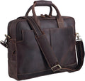 Leather 15.6 Inch Laptop Messenger Bag N3865