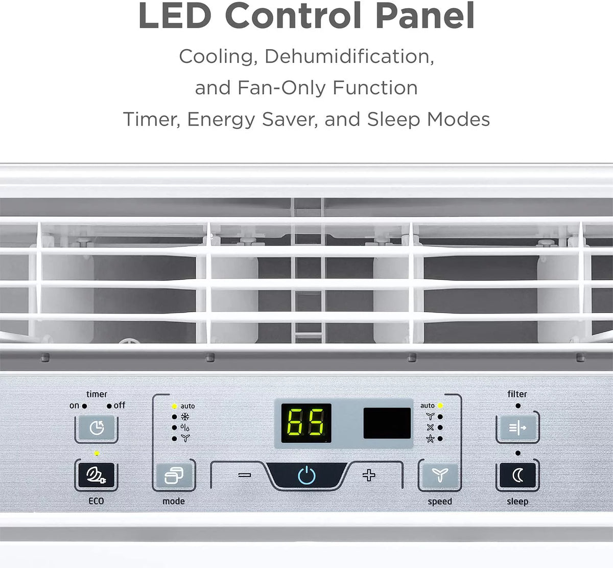 10,000 BTU White Window Air Conditioner A918