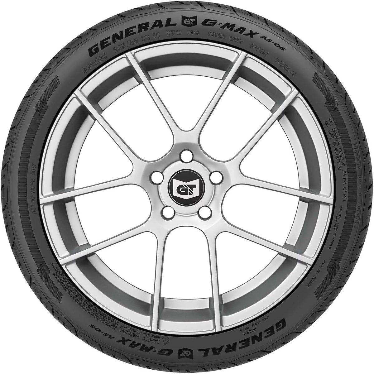 205/45ZR17 88W XL All Season Tire H250639