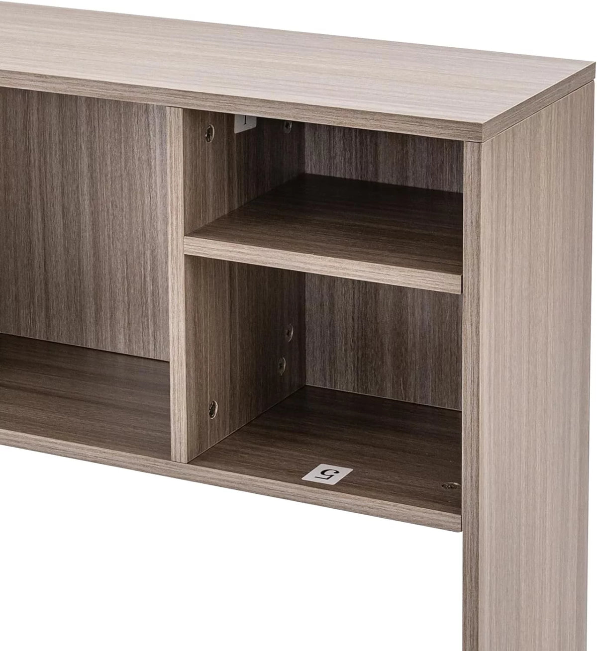 Gray Desk Bookshelf Organizer U368485
