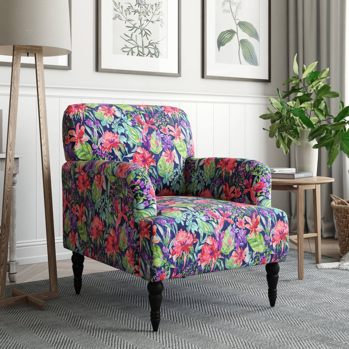 Velvet Arm Chair Y797287