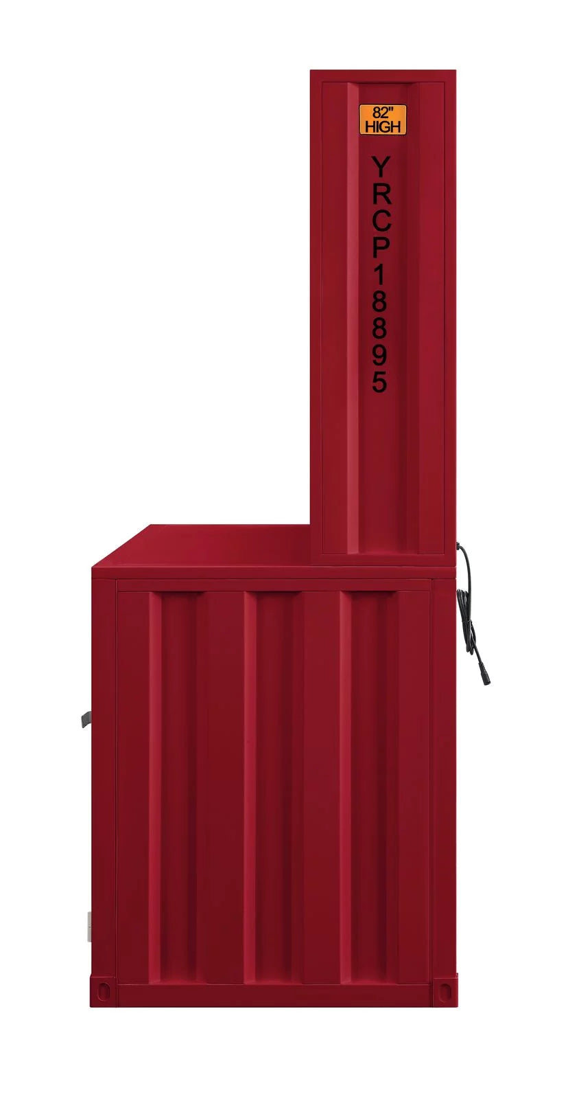 Cargo Wardrobe Double Door Red M312184