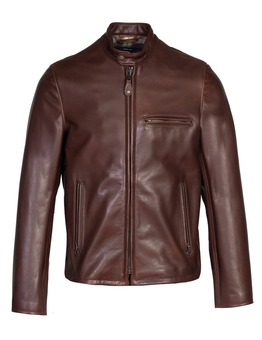 Brown Leather Jacket S733