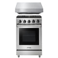 24 Propane Gas Range and Range Hood I6849