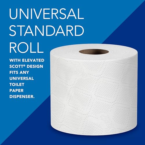100% Recycled Fiber 2-Ply White Toilet Paper Z7563