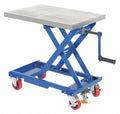 Mechanical Hand Crank Scissor Cart T24659