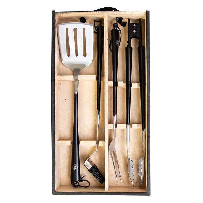 Carbon 6 4-Piece Grill Set N909