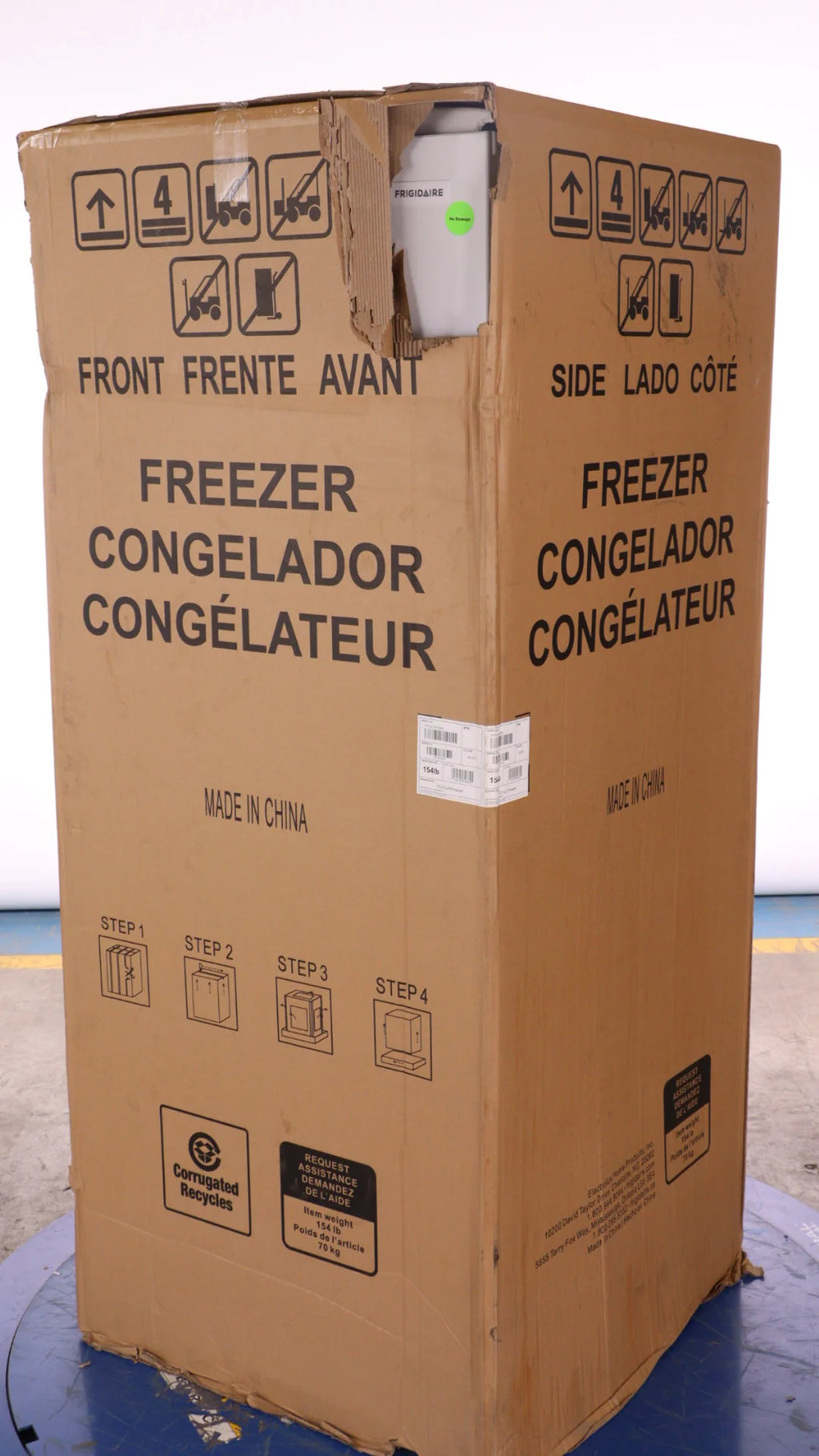 27 in 15.5 cu ft Upright Freezer B30531