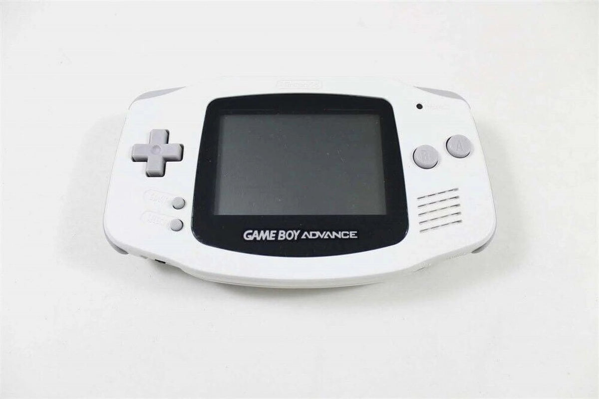 White Game Boy Advance Console G2431