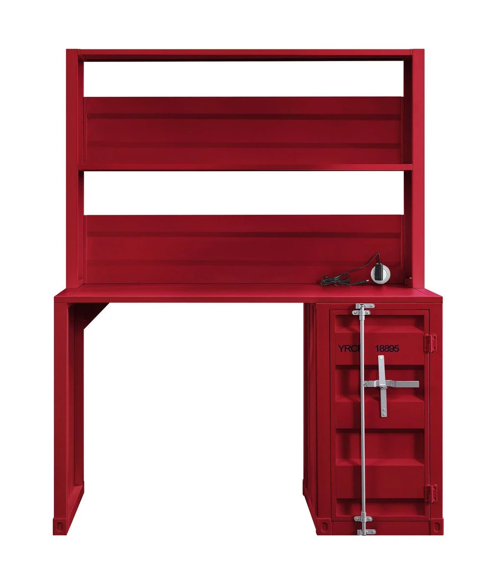 Cargo Wardrobe Double Door Red M312184
