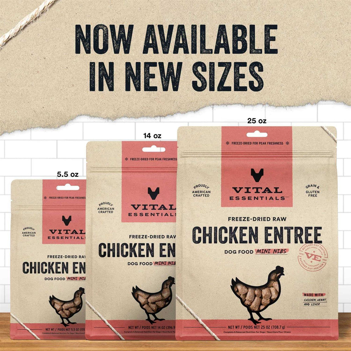Freeze Dried Chicken Dog Food H111