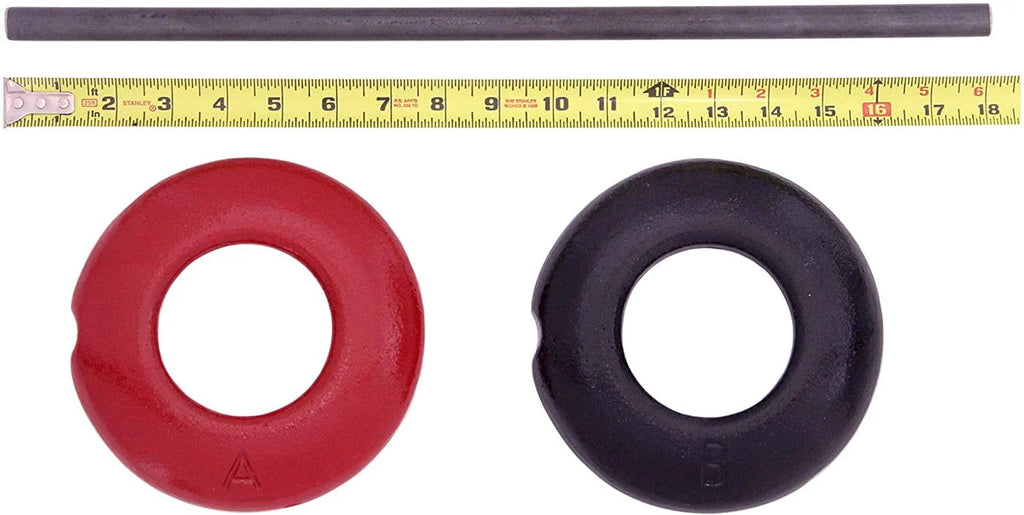 Cast Steel Quoits Game Set 4 Lb A89665