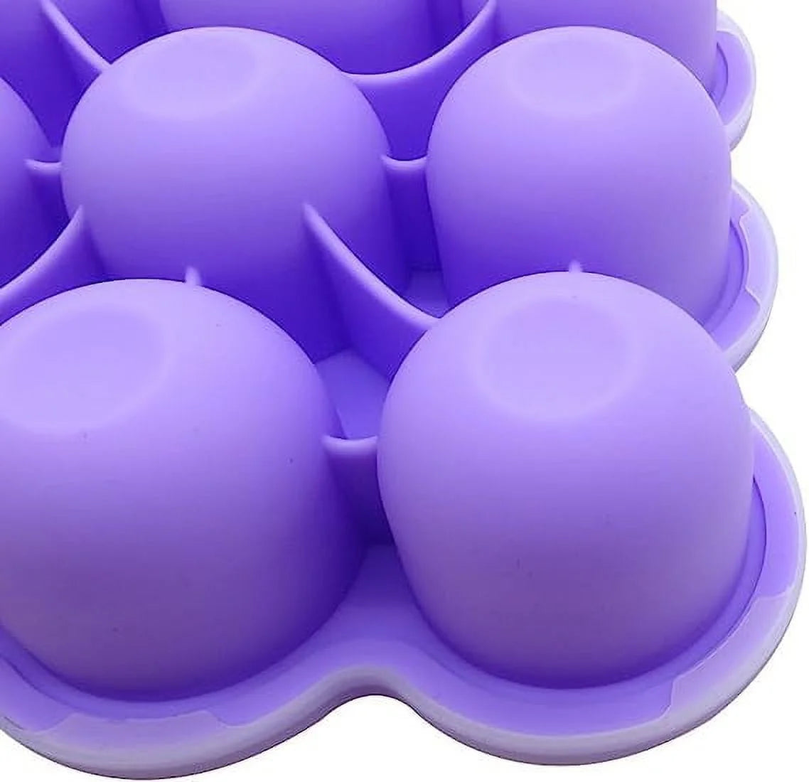 Silicone Egg Poachers Egg Bites Molds 9 Cups with Lid, Pack of 2 F175431