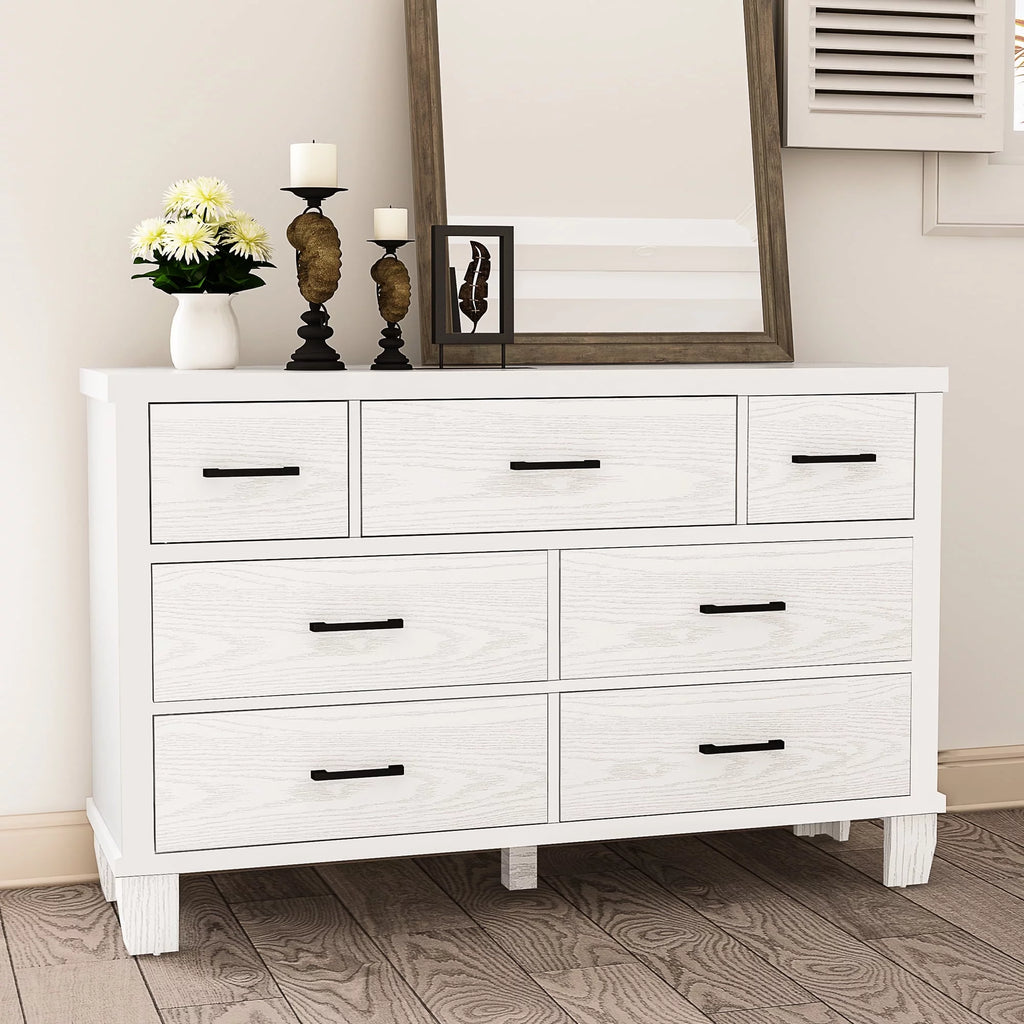 Grey 5 Drawer Dresser U201