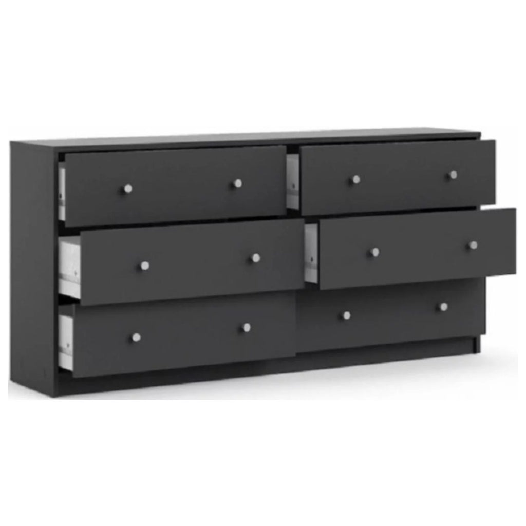 6 Drawer Double Dresser J28001