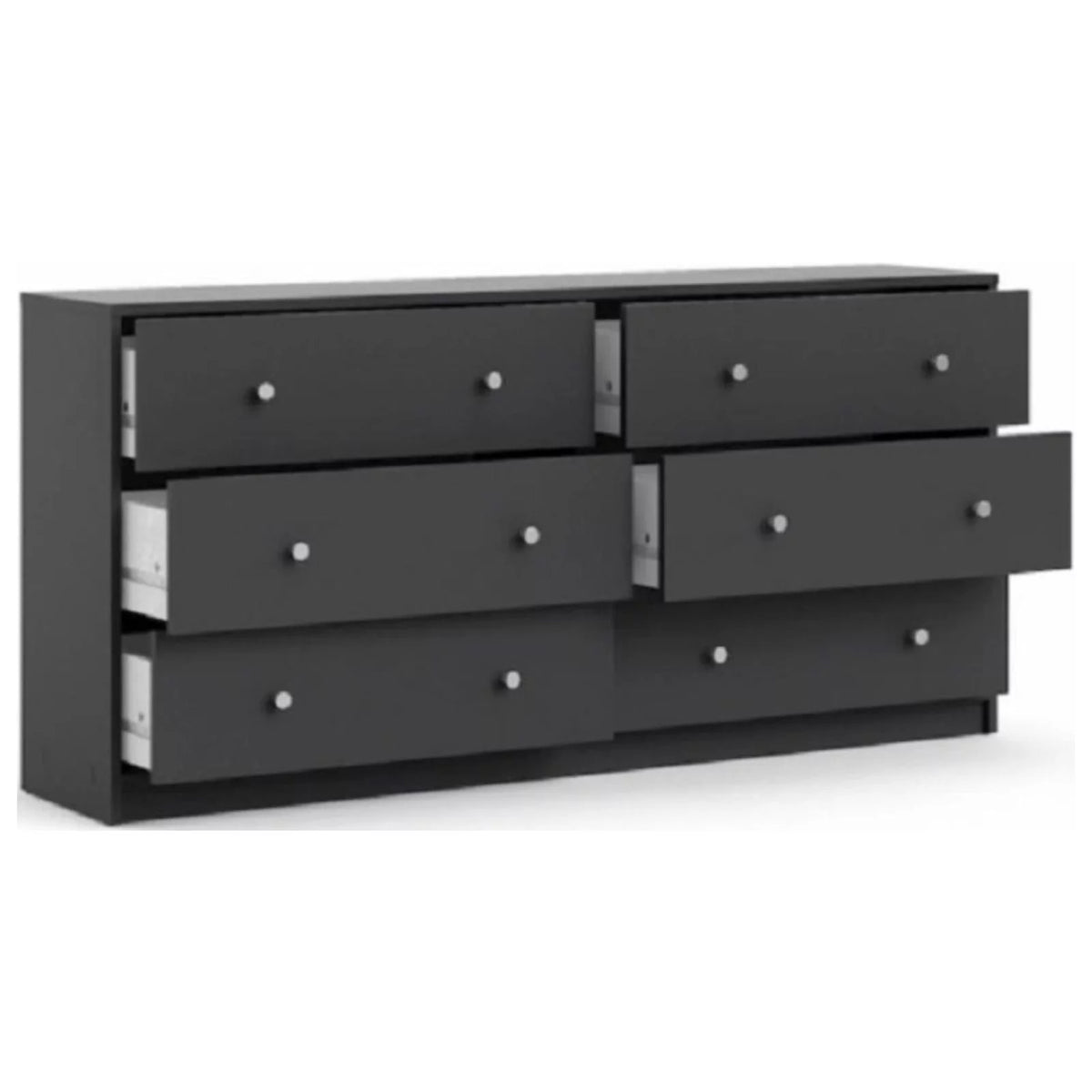 6 Drawer Double Dresser J28001