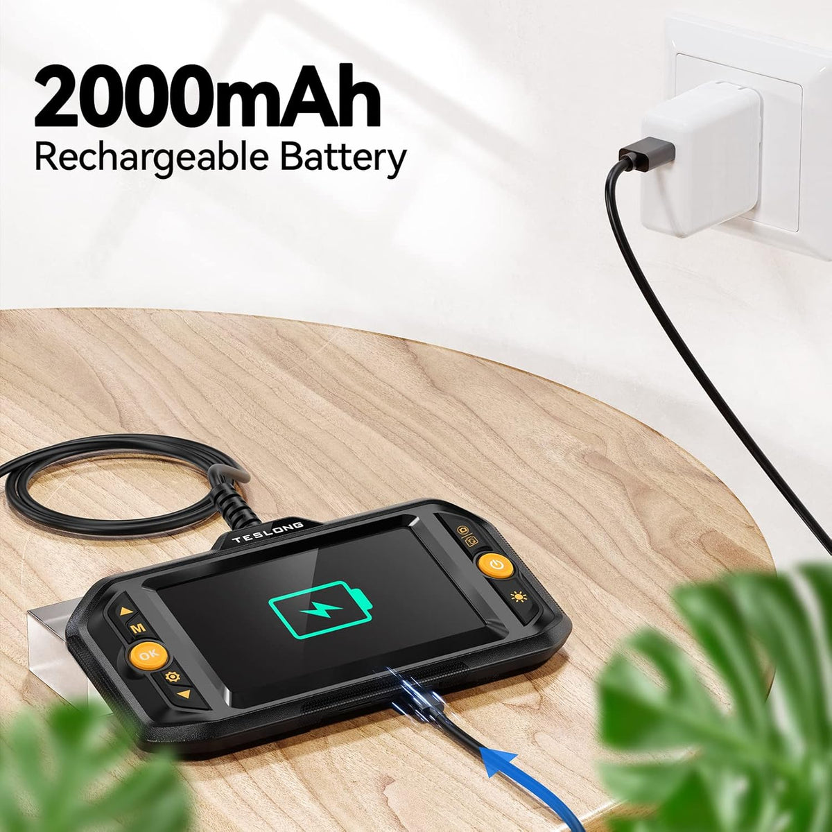 Dual Lens Endoscope Inspection Camera with Light R530