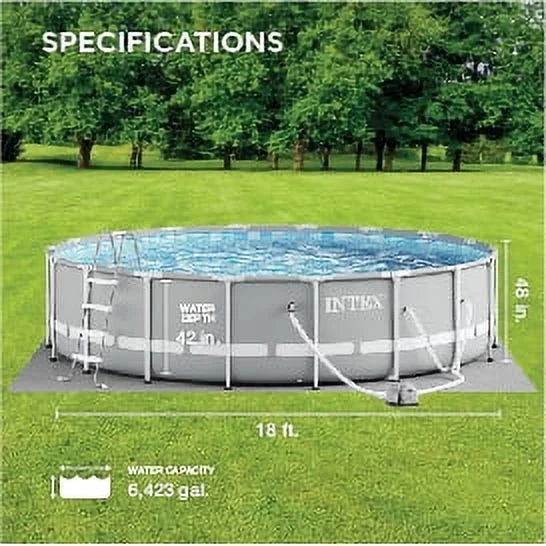 18Ft X 48In Prism Frame Pool Set R308623