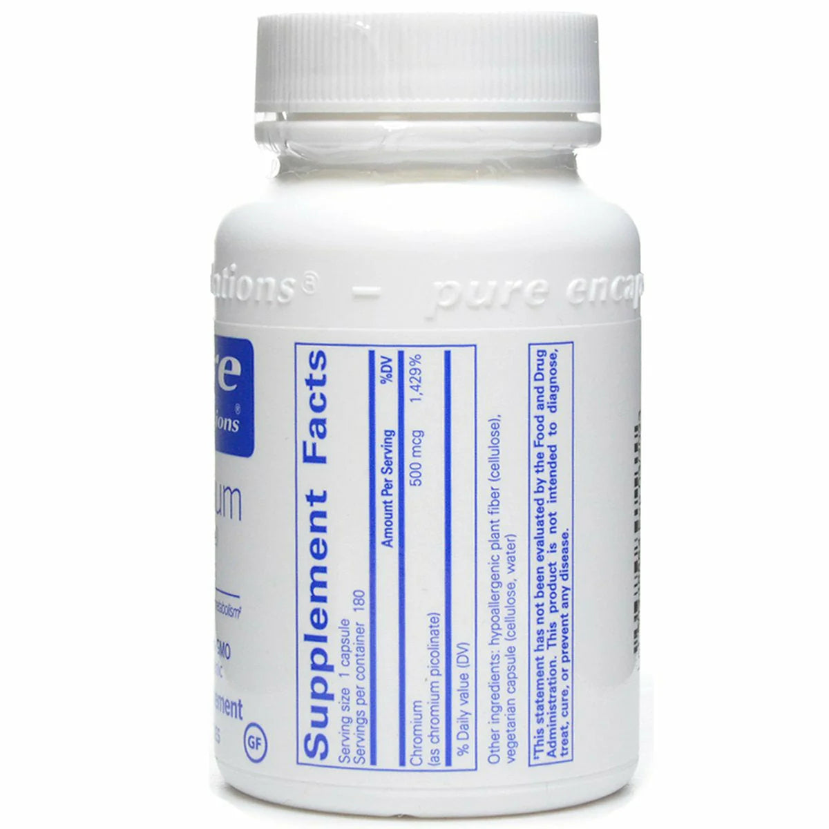 Chromium (picolinate) 500 mcg O15056