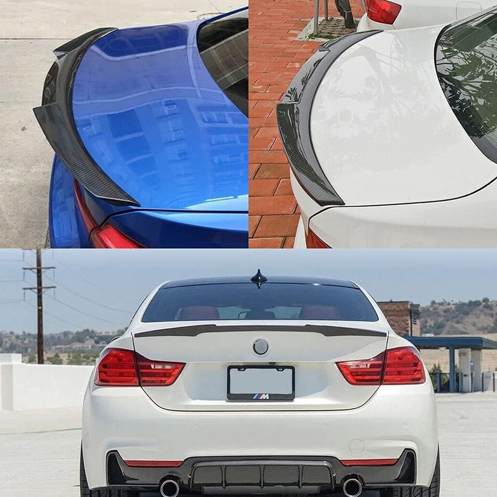 Carbon Fiber Style Rear Trunk Spoiler Wing O681217