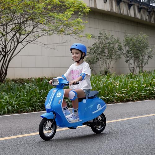2 Wheel 24V Kids Electric Motorcycle with Music Headlight 3 Speed Pink S338