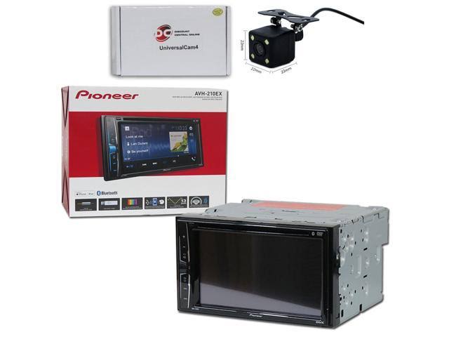 Double DIN 6.2 Touchscreen Car Stereo with Built-In Bluetooth E968