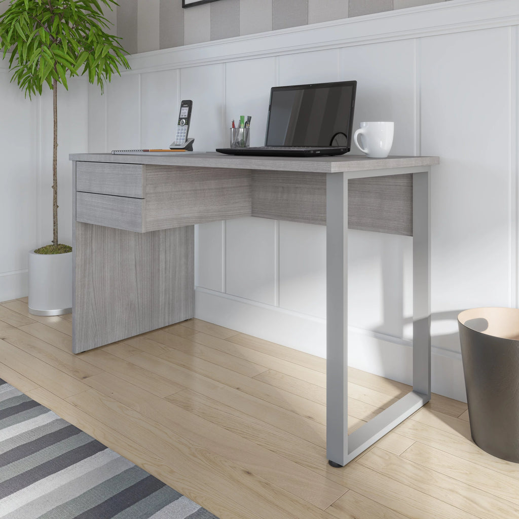 48" Small Table Desk with Metal Leg O442