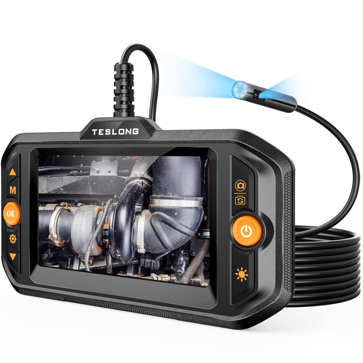 Dual Lens Endoscope Inspection Camera with Light R530