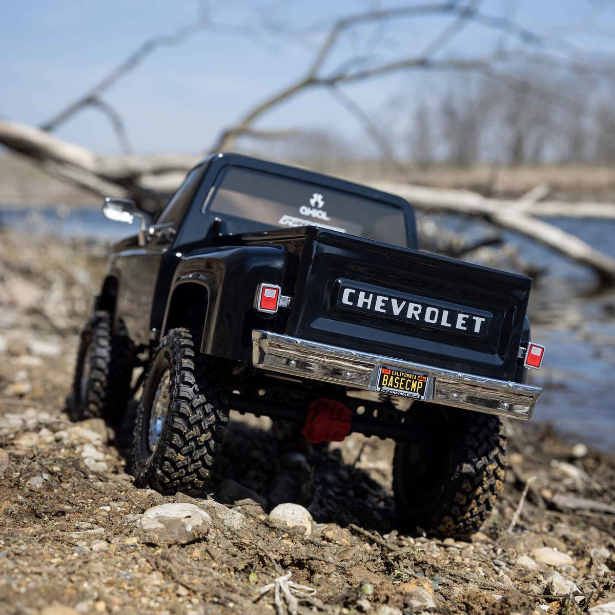 Black RC Truck P3022