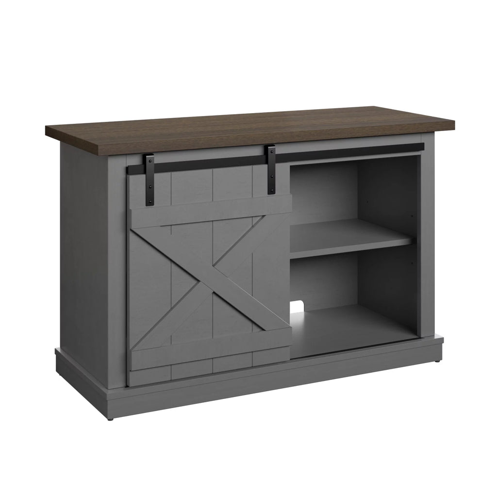 White Farmhouse TV Stand L849