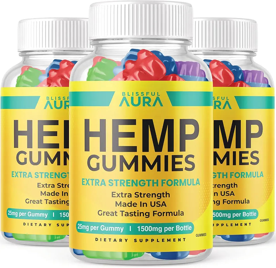 Hemp Extract Gummies 1500mg 180 Gummies T902