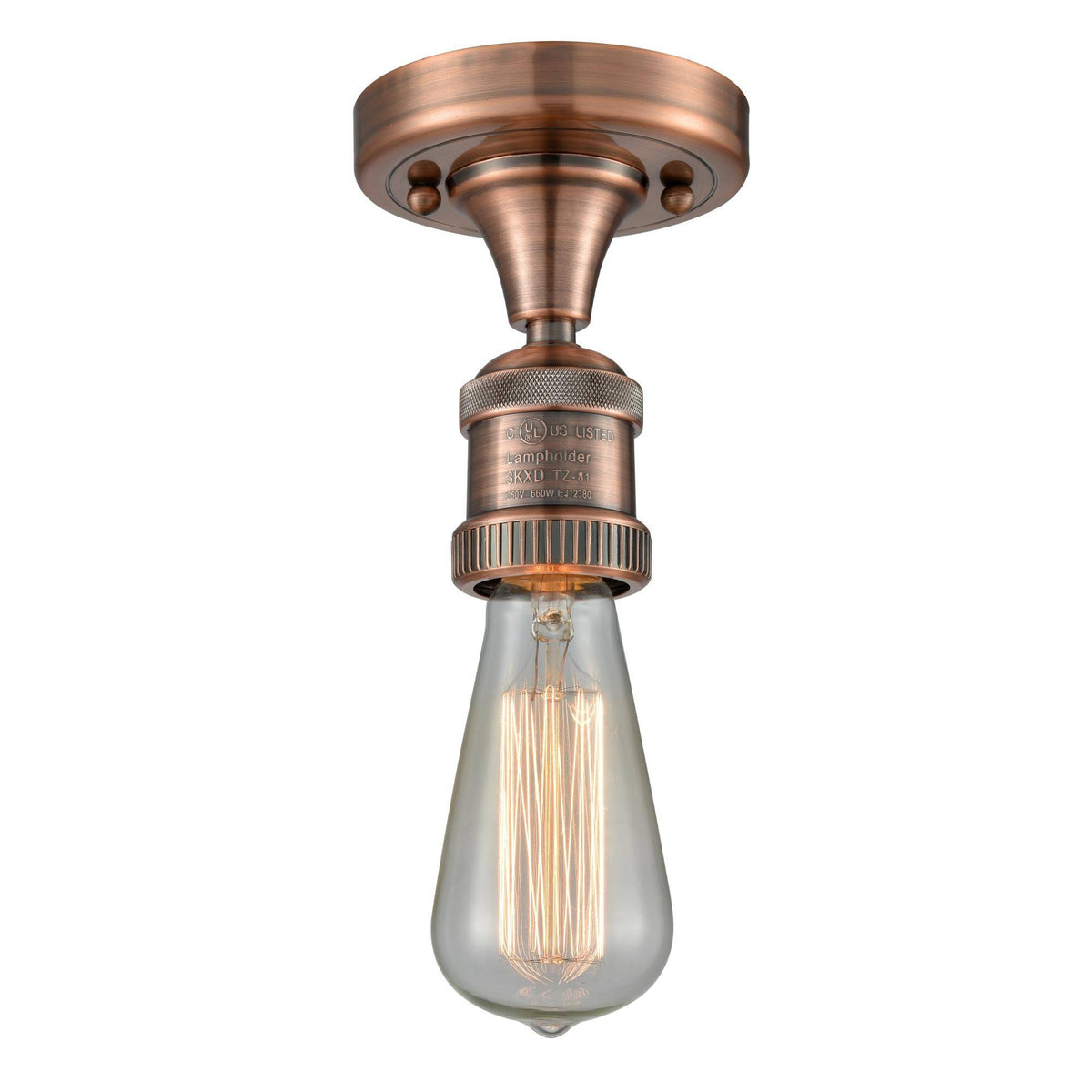 1 Light Semi-Flush Mount B9349