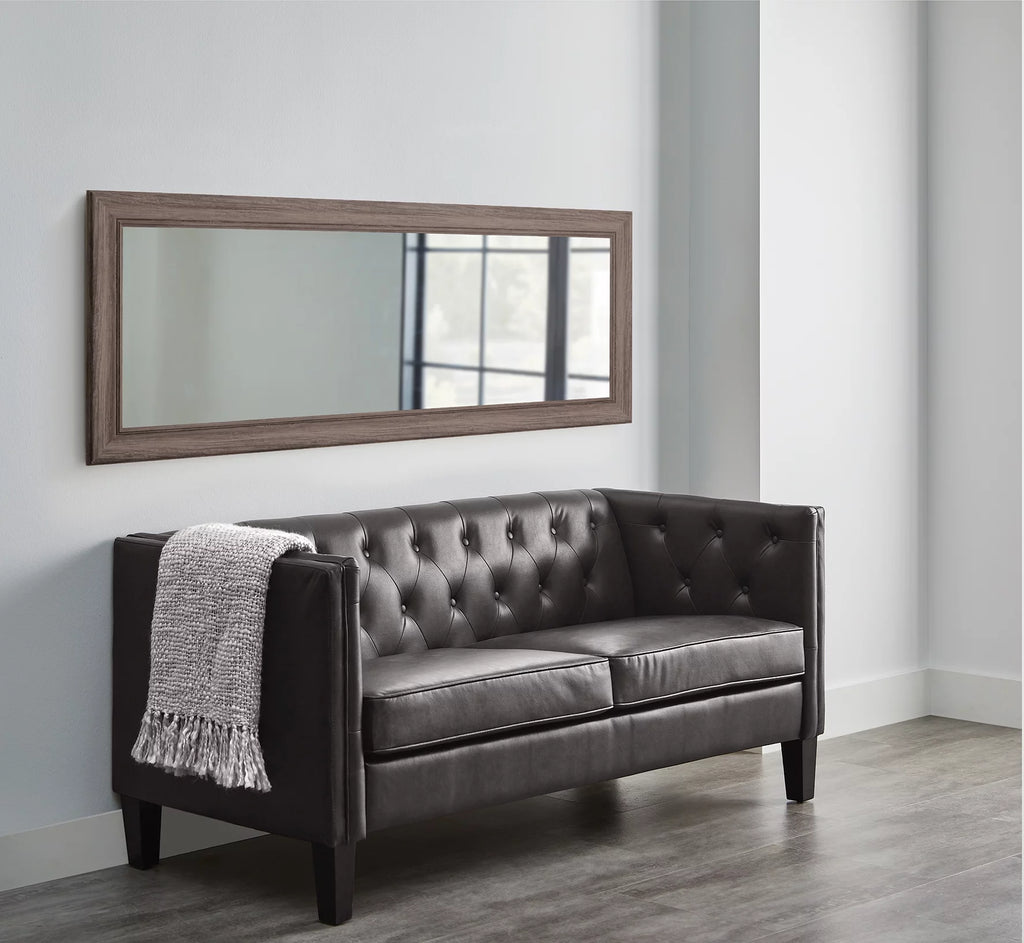 27 x 70 Rectangular Full Length Gray Mirror Z637