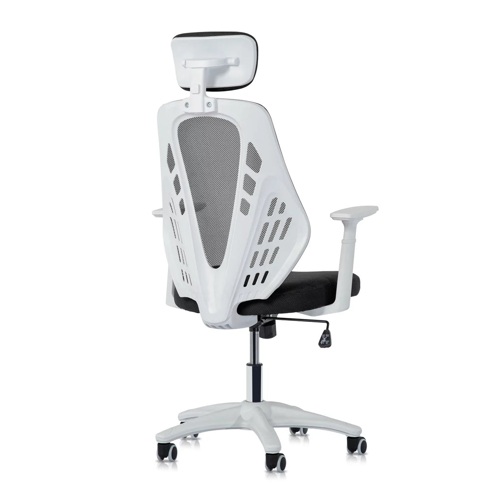 Black Mesh High Back Task Chair with Headrest A102