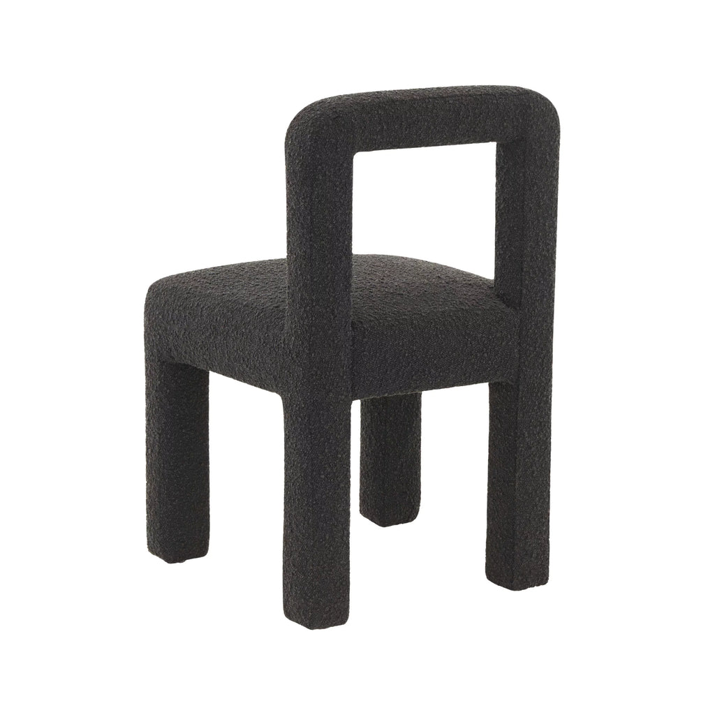 Black Boucle Dining Chair R40966