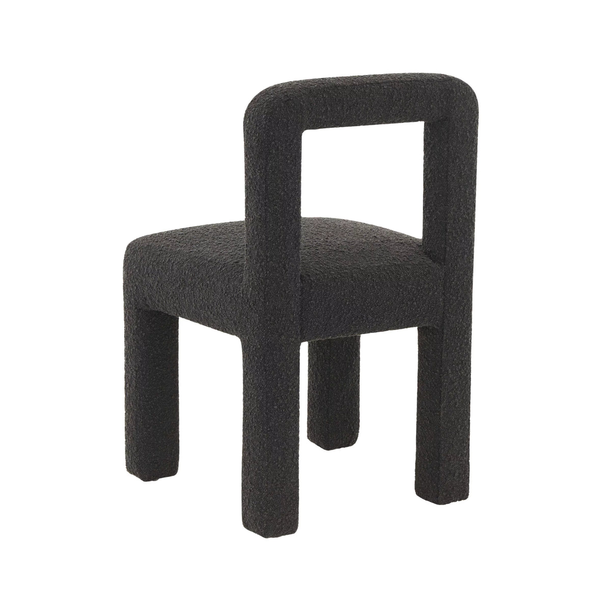 Black Boucle Dining Chair R40966