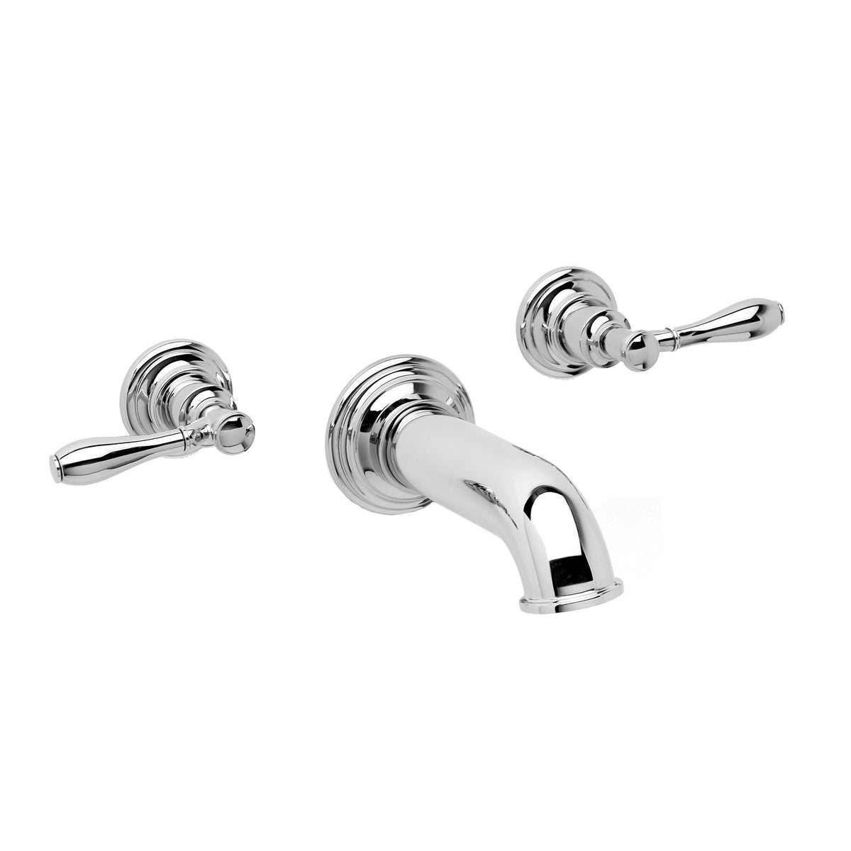 Wall Mount Tub Faucet Satin Brass K124