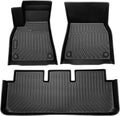 All Weather Floor Liners 1st and 2nd Row Carpet Protection Mat Set O271998