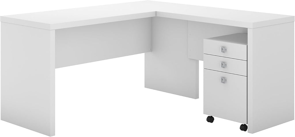 L Shaped Desk with Mobile File Cabinet G53524