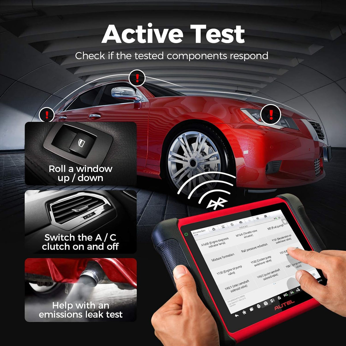Automotive Scan Tool with ECU Coding G97785