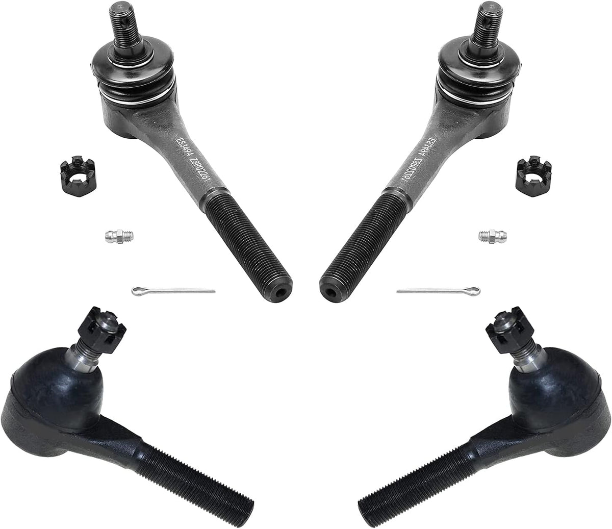 Front Control Arms with Ball Joints Sway Bars Tie Rods Suspension Kit 14pc Set T739