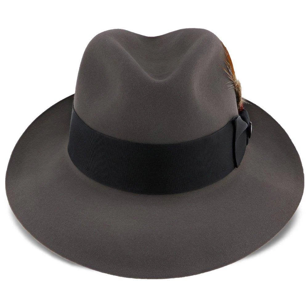 Beaver Fur Felt Fedora Hat F8598
